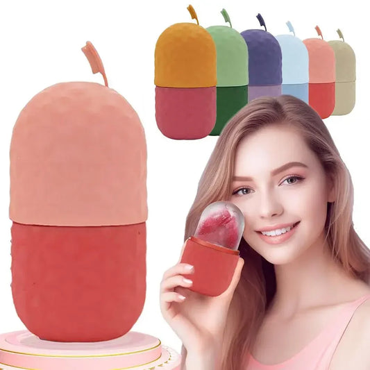 Ice Roller For Face And Eyes Silicone Ice Mold Cooling